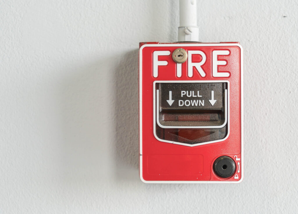 Fire alarm switch
